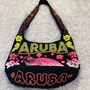 Aruba Black and Pink Women's Bag SHOULDER CROSSOVER